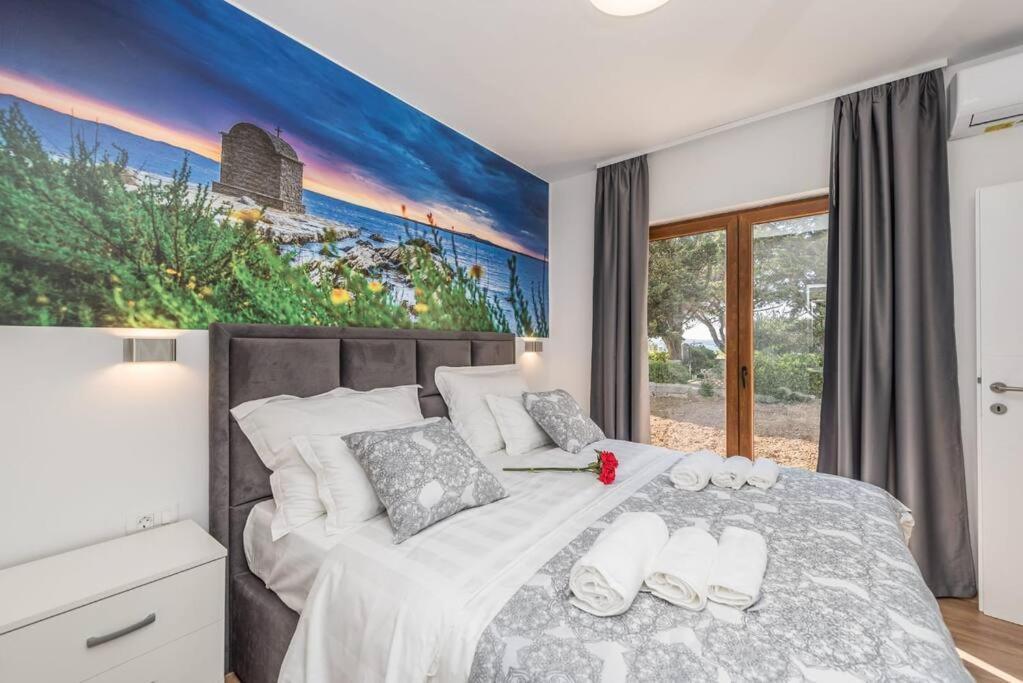 Villa Mattina, With Heated Pool And Jacuzzi Privlaka  Exterior foto