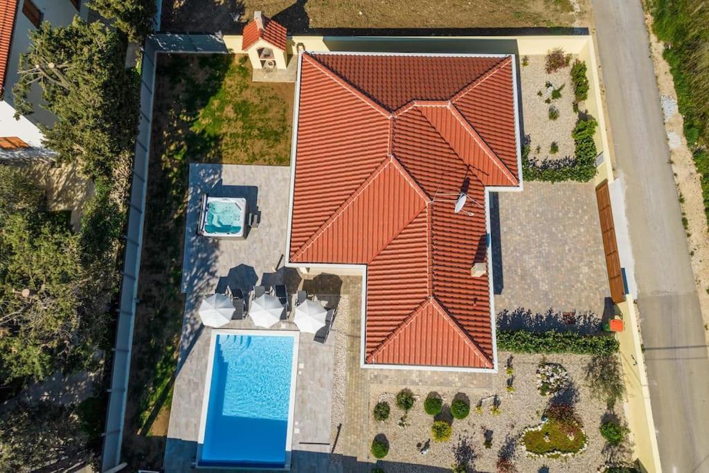 Villa Mattina, With Heated Pool And Jacuzzi Privlaka  Exterior foto